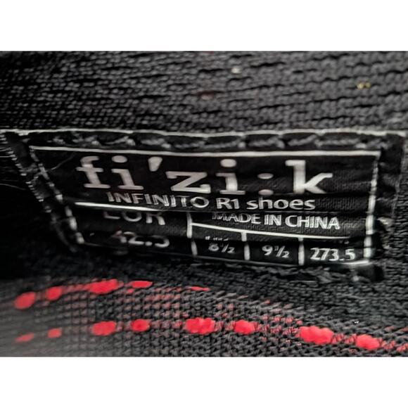 Men's Fizik Infinito R1 Bike Shoes Red US 9.5 EU 42.5  Shimano SM-SM11 Cleats - Picture 9 of 11